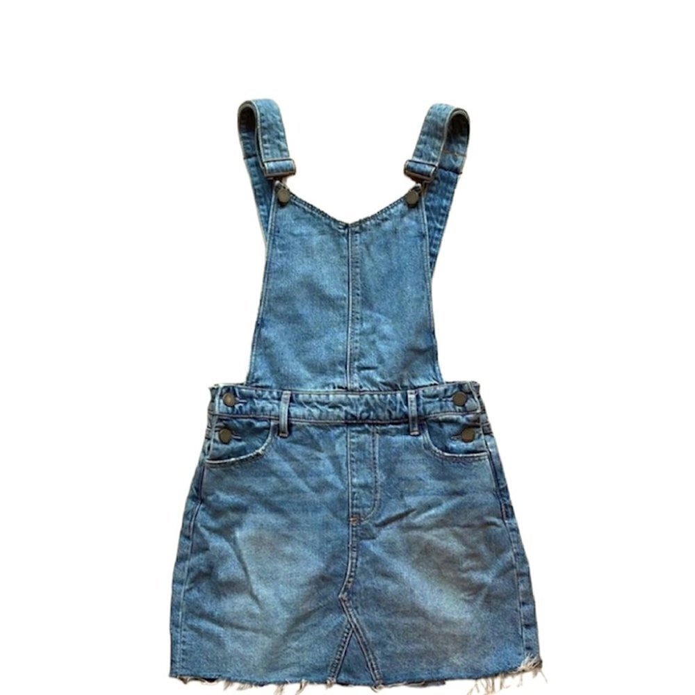 𝅺💙 Paige Denim dress/skirt with adjustable shoulder straps - jeans Size 24​